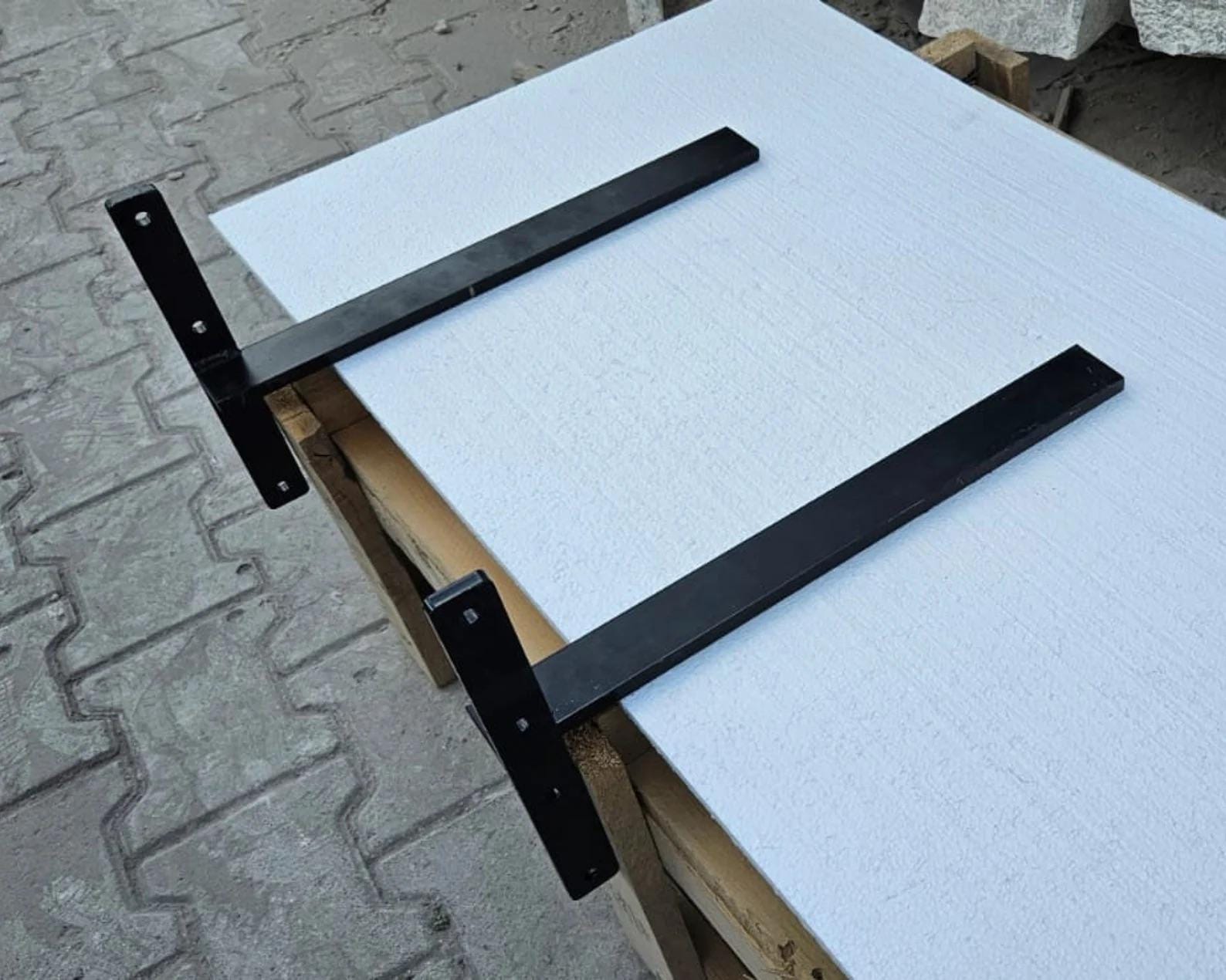 Iron Wall Mounting Brackets, Marble Sink Hardware